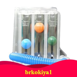 Brkokiya1 ejercitador De respiración Profunda lavable E higiénico 3-famber/entrenamiento De respiración Para personas mayores