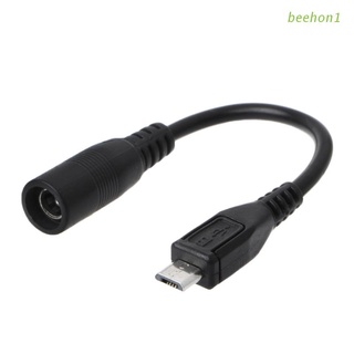 Beehon1 5.5x2.1mm DC Power Plug Waterproof Jacket Female To Micro USB Male Adapter Cable