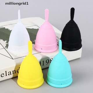 [milliongrid1] copa menstrual de silicona reutilizable reutilizable para higiene menstrual/copa de mujer/cuidado de la salud caliente