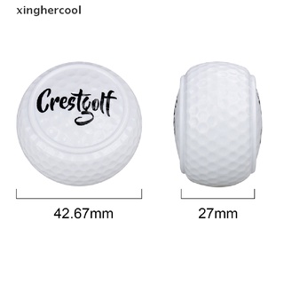 [xinghercool] 1 pza pelotas de golf para principiantes/pelotas de dos capas/campo de conducción/pelota de práctica caliente