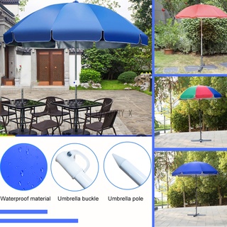 ready stock jardín patio sombrilla paraguas 1,8 m al aire libre playa sombrilla patio paraguas /base