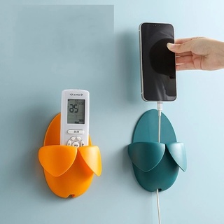 Creative Mango-shaped Self Adhesive Wall-mounted Storage Box / Bedside Phone Charging Debris Storage Holder