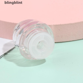 [blingblint] 5/10 recipientes vacíos de brillo labial transparente mini botellas de bálsamo labial recargable