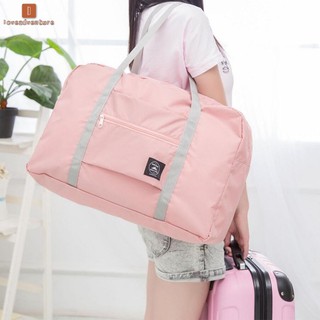 Grande plegable impermeable bolsas de almacenamiento de equipaje maleta bolsa de viaje bolso de hombro organizador bolso (1)