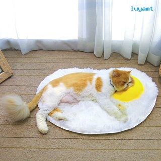 nueva manta de huevo frito esponjoso super suave cama de perro acogedor estera para cachorro