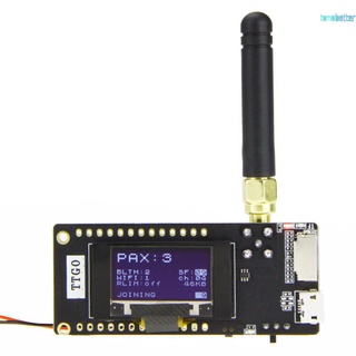 Lora32 V ESP32 OLED pulgadas tarjeta de memoria BT SMA antena WIFI módulo IP5306 868/915/433 MHz (opcional)