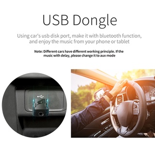 [post] 4 in 1 USB Bluetooth-compatible Transmitter Receiver Dual Output Car Computer TV Adapter (9)