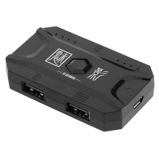 Mobile Gaming Keyboard Mouse Gamepad Adapter Bluetooth USB Hub Converter (2)