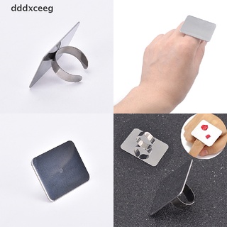 *dddxceeg* Palette Adjustable Ring for Nail Art Foundation Mixing Makeup Stainless Steel hot sell