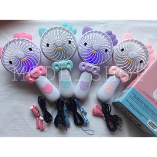 Hello Kitty ventilador - Mini ventilador portátil USB gratis
