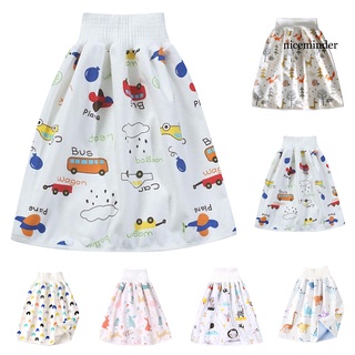 Nice_Cartoon animales impresión bebé niños cintura alta a prueba de fugas suave pañal falda pantalones cortos (7)