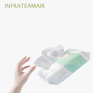 INFRATEAMAIR Harmless skin Wet and dry use Makeup Remover Highly absorbent Face Clean Towel Wet Compression Beauty cleansing soft Wipe items Baby Suitable
