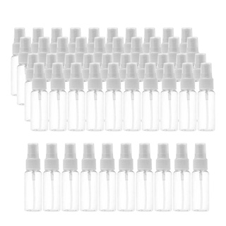 50 botellas de maquillaje vacías transparentes de 10 ml, reutilizables, de viaje