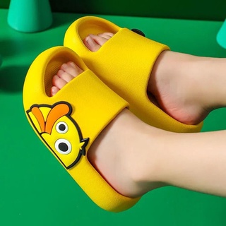 Sandalias de niños de dibujos animados niño antideslizante fondo suave fugas zapatillas princesa zapatos