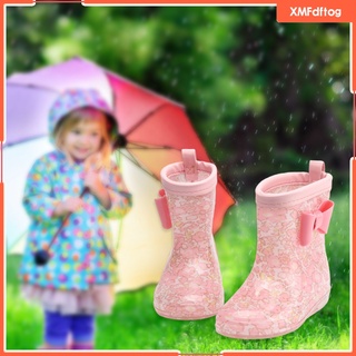 Anti Slip Rain Boot Child Lightweight Garden Shoes for Boys Girl Unisex