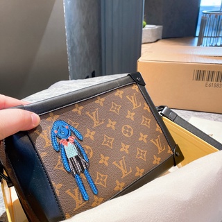 Bolsa Louis Vuitton Sling Bag Sports Messenger Bags Esportes Bolsa De Ombro Das Mulheres Couro LV Bolsas Crossbody Purse Luxo Shopping Tote Bag