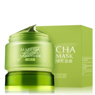 longjing matcha máscara de barro verde barro 85g aceite hidratante control de aceite 85g (3)