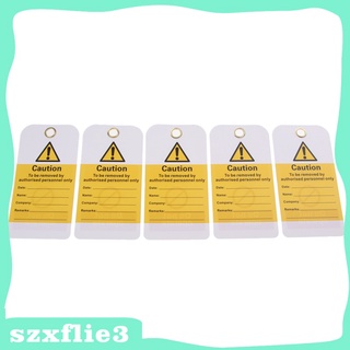 [SHASHA] 5pcs seguridad bloqueo etiqueta etiqueta seguridad no funciona etiqueta de tarjeta A (1)
