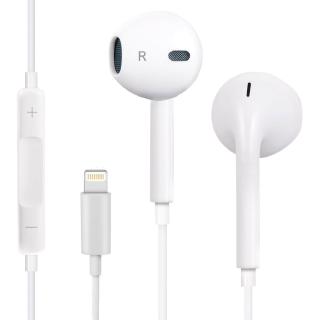 Para Apple Lightning auriculares/audífonos intrauditivos con cable/con mando a distancia/para iPhone 11 X Max XR 7 8 Plus