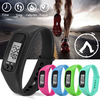 [QALA] reloj de pasos Run pulsera podómetro contador de calorías Digital LCD distancia a pie