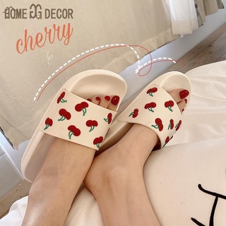 Ins Holiday Small Fresh Fruit Line Slippers Summer Leisure Wear Fashion Versatile Anti Slip Net Red Beach Shoes Women