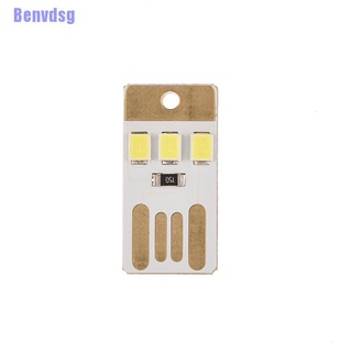 Benvdsg> Mini luz de noche blanca Usb 5V Led/lámpara portátil para tarjeta de bolsillo