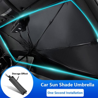 Parabrisas de coche parasol de rayos UV de calor parasol Protector plegable Reflector paraguas Protector solar aislamiento térmico coche ventana delantera parasol cubre