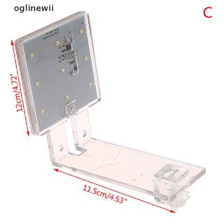oglinewii acuario lámpara led de la planta de luz se adapta a los tanques de la lámpara acuática soporte de acuario (7)