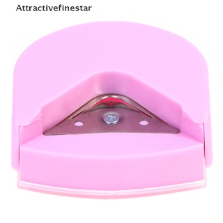 [afs] mini esquina recortadora de esquina durable rounder punch r4 diy cortador de papel rosa