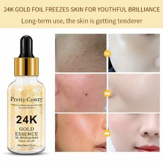 24K Gold Essence Moisturizing Serum Anti-wrinkle Nicotinamide Anti Aging Essence