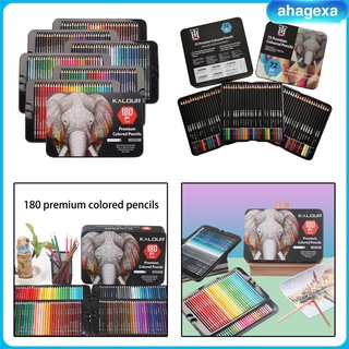 [Ahagexa] Lápices de colores profesionales para adultos, lápices de colores para colorear libros, dibujo artes y bocetos, lápiz para colorear para niños
