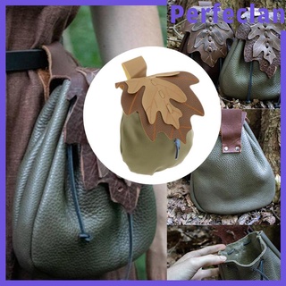 [PERFECLAN] Bolsa de cinturón Medieval accesorios de disfraces LARP bolsa de cintura Cosplay monedero -