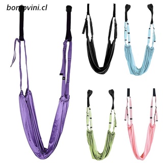 bo.cl Yoga Resistance Bands Fitness Elastic Bands Aerial Yoga Rope Stretch Training