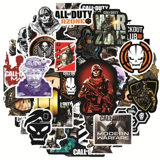 Yp P| 50 pzs set de stickers ✿ Call of Duty-A ✿