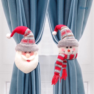 Cortina de navidad decoración Tieback hebilla titular de la cortina de retención para el hogar dormitorio yumcute