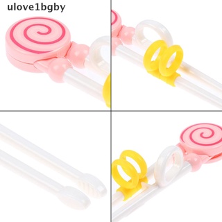 【ULO】 CartoonChildren Eat TrainingChopsticks Baby LearningTableware Complementary Food . (2)