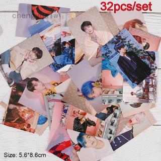 32Pcs\/Set Bts álbum mapa del alma: Persona \/ Bts Festa 6 Lomo tarjeta Jimin Jin V Suga miembro Photocard colectivo (1)