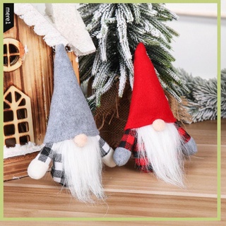 MERE Gift Christmas Ornament New Year Hanging Pendant Gnomes Elf Doll New Christmas Decorations Home Table Ornament Natal Navidad XMAS Decor/Multicolor