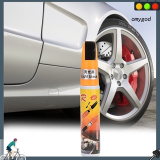 Omy-12ml coche colores fijar capa pintura retoque lápiz claro reparación de arañazos herramienta removedor