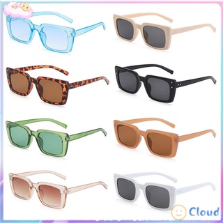 nube vintage gafas de sol para las mujeres de la moda gafas de sol rectángulo gafas de sol accesorios de moda streetwear uv400 retro gafas de sol