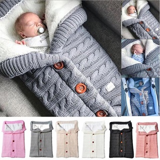 9 colores recién nacido bebé manta envolver saco de dormir niños niño saco de sueño cochecito envoltura caliente saco de dormir