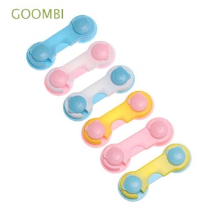 GOOMBI Cartoon Baby Cabinet Lock High quality Infant Safety Lock Safety Door Lock Lightweight Anti-pinch Cupboard Plastic Multifunction Baby Care Children Security Protector