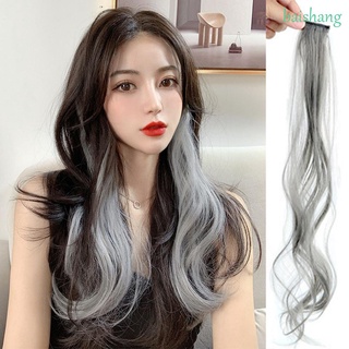 [baishang] Peluca De cabello Sintético invisible/sin costuras/color degradado/De realce/extensiones para el cabello