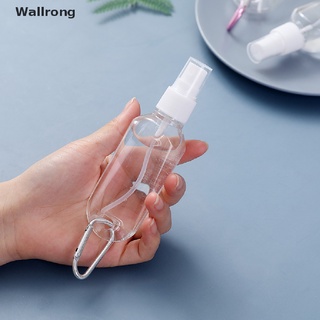 Wallrong > Botella Reutilizable Portátil De Alcohol Spray Desinfectante De Manos Titular De Viaje Llavero Bien
