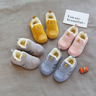 Nuevos zapatos de algodón para niños/niños/zapatos de terciopelo/niñas y bebés/zapatos cálidos de un paso suela ma (5)