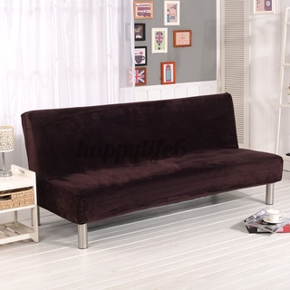 ON SALE Soft Stretchy Silky Thicken Sofa Cover Elastic Full Cover Without Armrest Folding Sofa Bed Cover Sofa Cushion