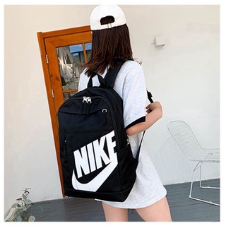 Nike5598 mujer mochila deportiva bolsa de viaje mochila nueva Big Logo mochila