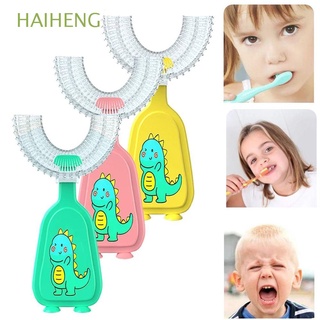 Haiheng cepillo De dientes De silicona para niños con dibujo De 2-12 años/Multicolorido