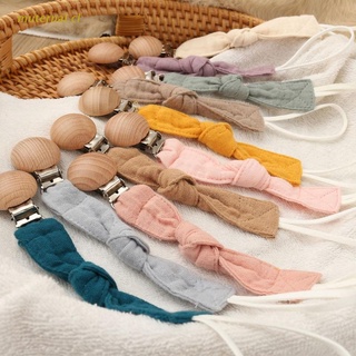 MUT 20pcs/lot Baby Wooden Clips Pacifier Dummy Clip Holder Natural Beech Wood Baby Feeding Accessories Soother Clasp Metal