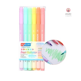 6 colores set De bolígrafos Marcadores marcador Para niños estudiantes Adultos Artistas Para colorear dibujo (8)